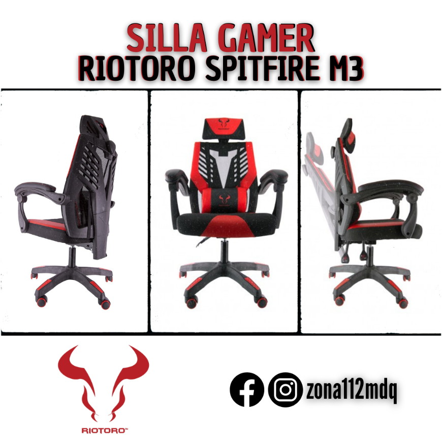 Silla Gamer Riotoro Spitfire M3
