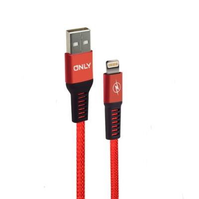 CABLE IPHONE ONLY THOR 4.4A ROJO