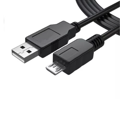 CABLE MICRO USB KOSMO 1A - 1MT BOLSA NEGRO