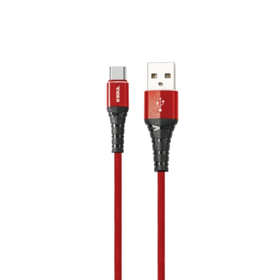 CABLE MICRO USB SOUL 2A 1MT RED