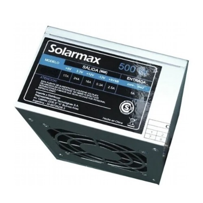 FUENTE ATX 500W SOLARMAX/SFX