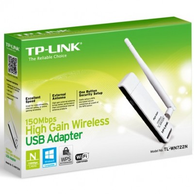 RED WIRELESS TP-LINK USB TL-WN722N